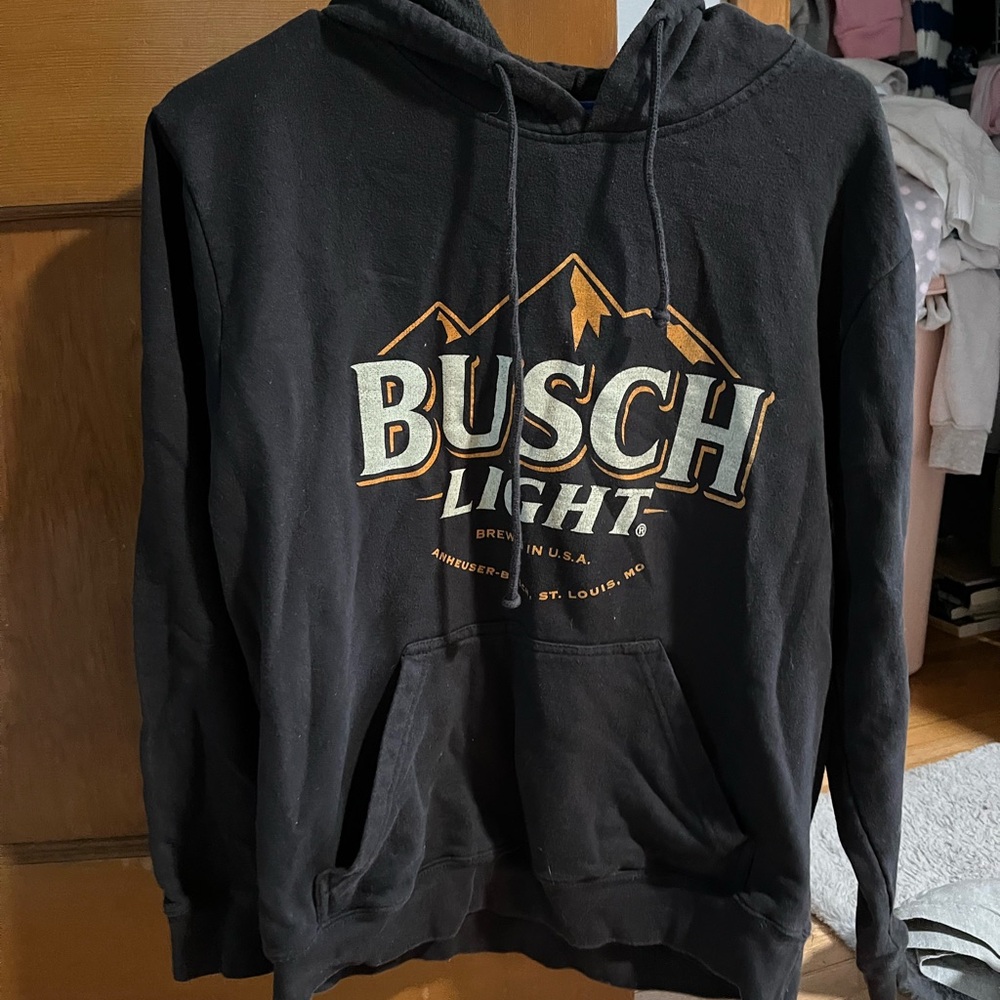 Busch light hoodie (men’s) size small
